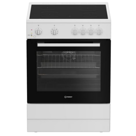 Fogão Indesit IS6V8KSW/P | 4 zonas, 66L, Grill Elétrico, A