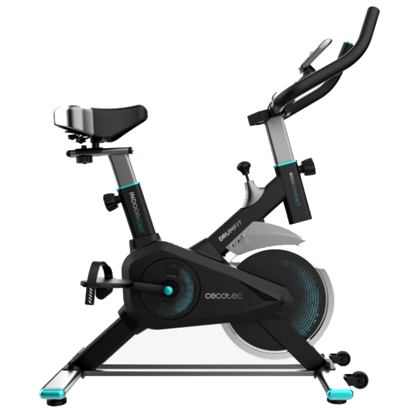 Bicicleta Estática Cecotec Drumfit Indoor 6000 Compact | 6 kg, LCD, Compacta