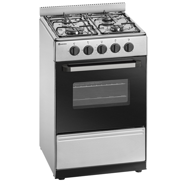 Fogão Meireles N 510 X Nat St | 4 Queimadores Gás, Forno 55L, Classe A