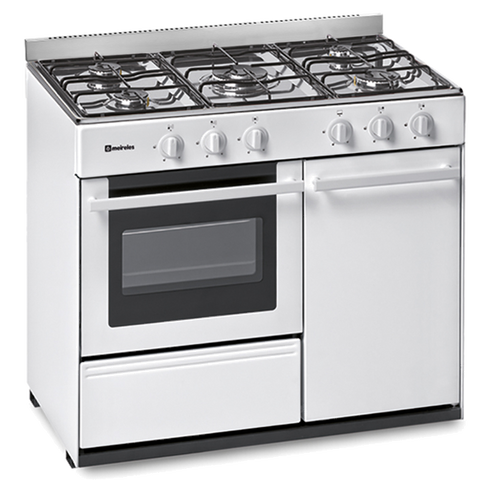 Fogão Meireles N 921 W ST | 5 Queimadores, Forno a Gás, 55L, Classe A, Inox