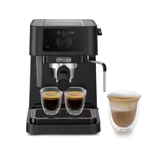 Máquina de Café Expresso Delonghi EC230Bk | 15 Bar, Cappuccino, 1lt