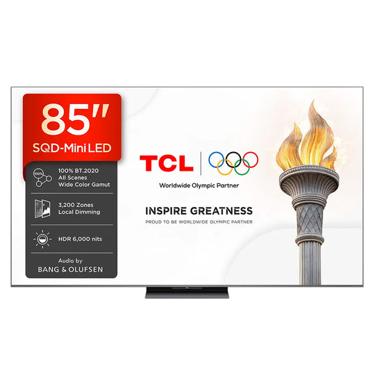 TV QLED Mini-LED TCL 85C8L | 4K UHD, 144Hz, Google TV