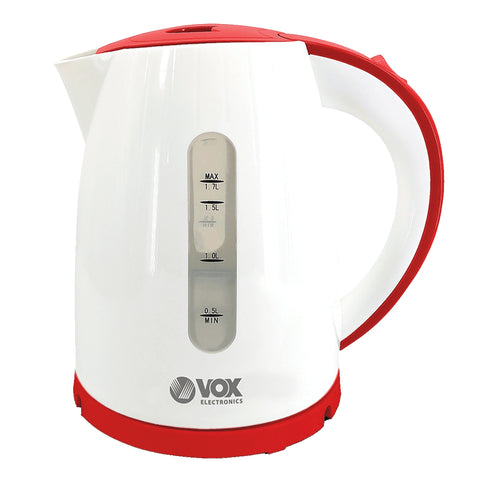 Jarro Elétrico Vox WK1899 | 1.7L, 2200W, Base 360º