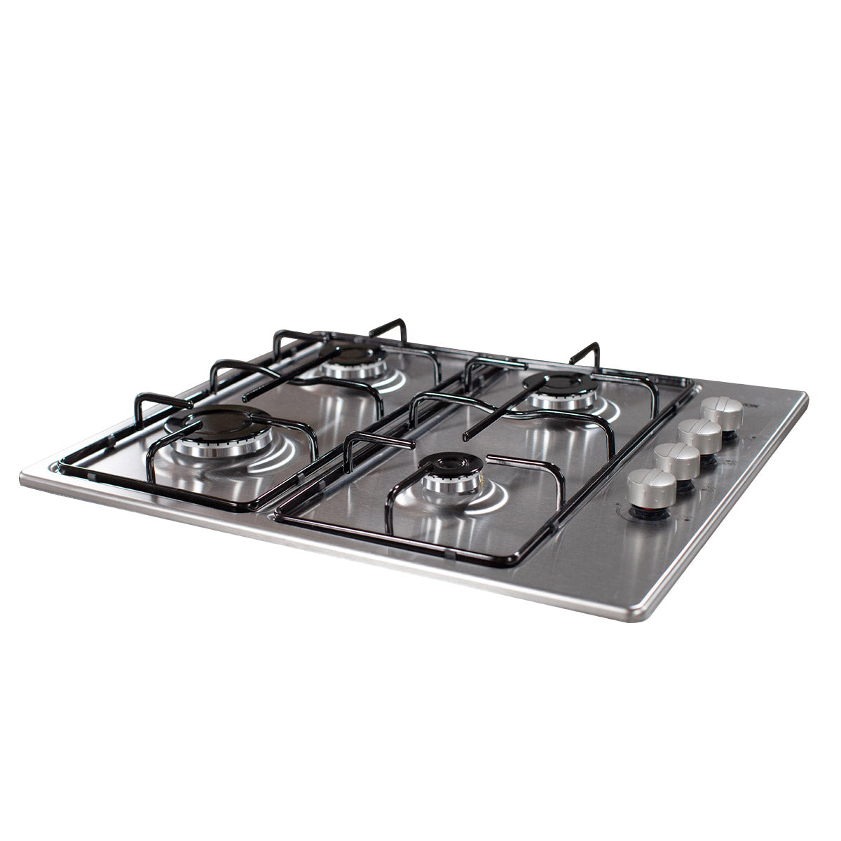 Placa a Gás Vox EBG400 GIX | 4 Queimadores, Inox, Segurança