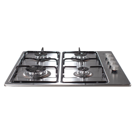 Placa a Gás Vox EBG400 GIX | 4 Queimadores, Inox, Segurança