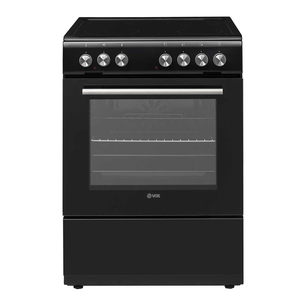 Fogão Elétrico VOX CHT 6205 B | Forno Elétrico, 69L, Preto