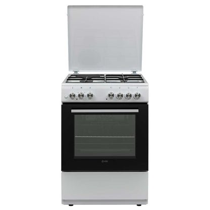Fogão Misto VOX GTR6315W | 4 Queimadores, Forno Elétrico, 69L