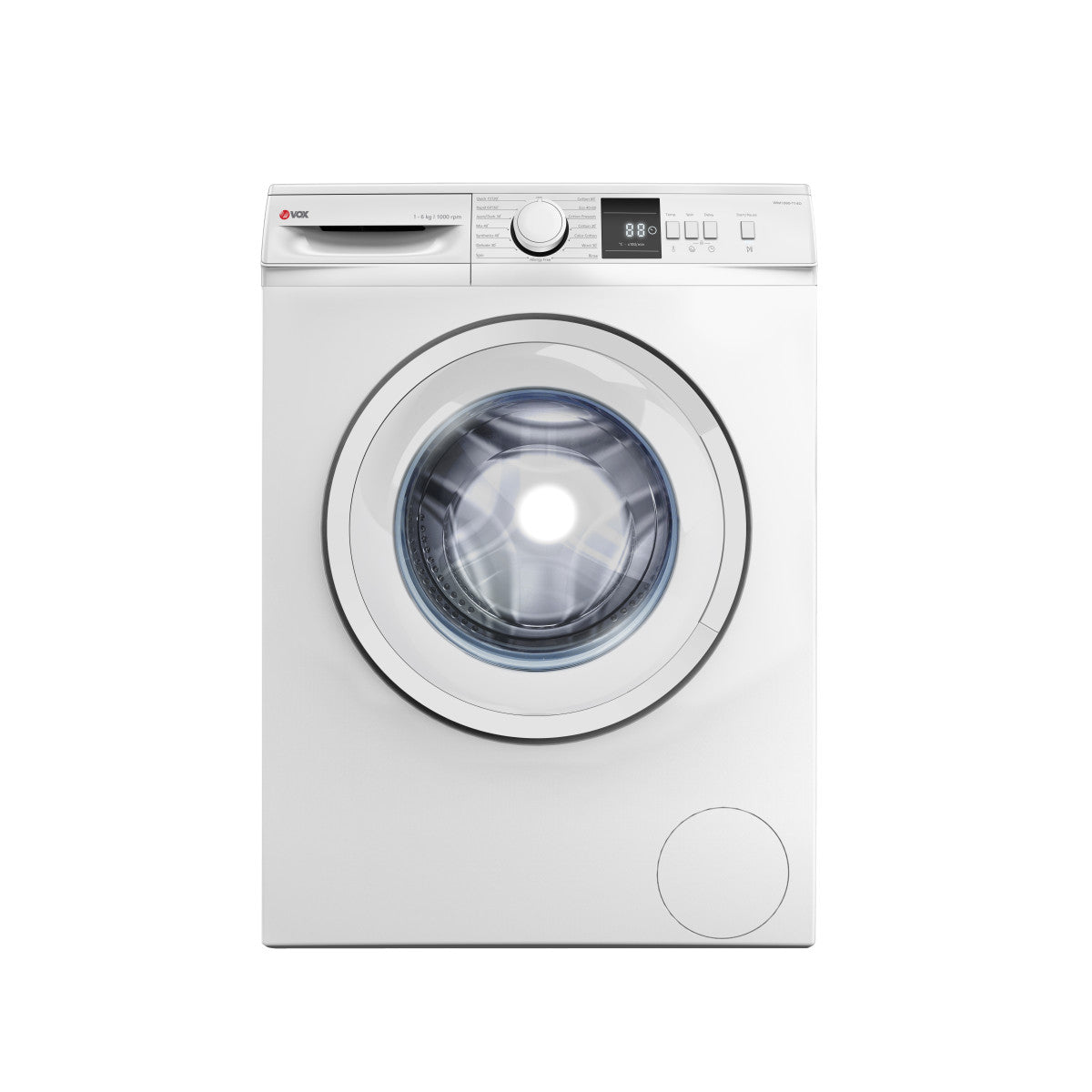 Máquina de Lavar Roupa Vox WM1060T14D | 6kg, 1000 RPM, Classe D