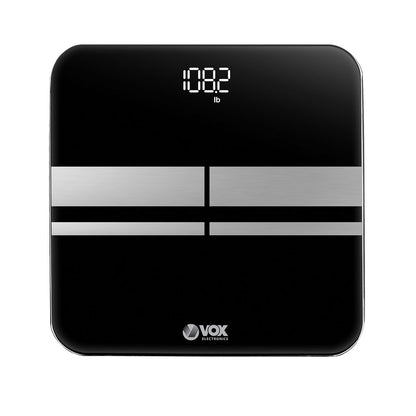 Balança WC VOX PW2001 | 180kg, Bluetooth, LED