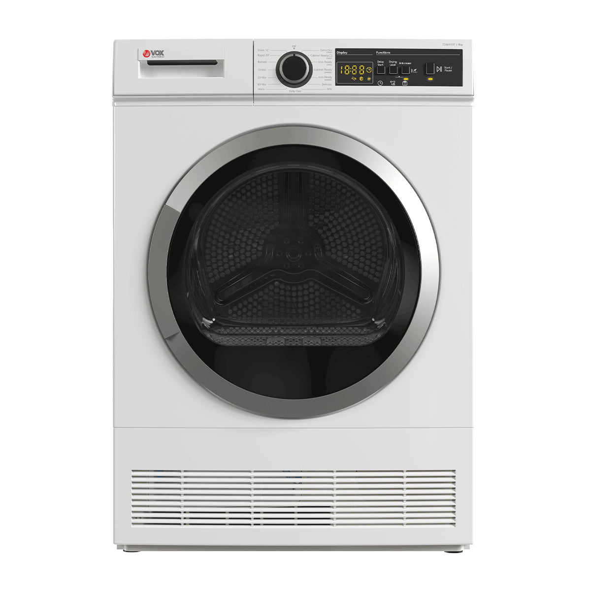 Secador de Roupa Vox TDM815TQ | 8kg, Condensação, Classe B