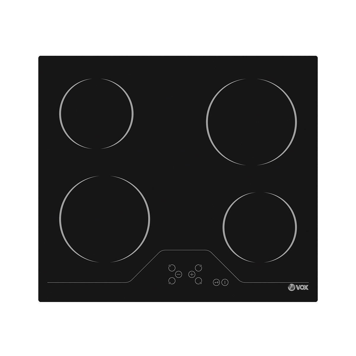 Conjunto Placa e Forno Elétrico VOX SET2111401 | Vitrocerâmica, 65L, Grill