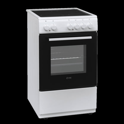Fogão Elétrico VOX CHT5000WBF | 4 Discos, 55L, Classe A