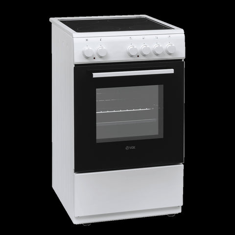 Fogão Elétrico VOX CHT5000WBF | 4 Discos, 55L, Classe A