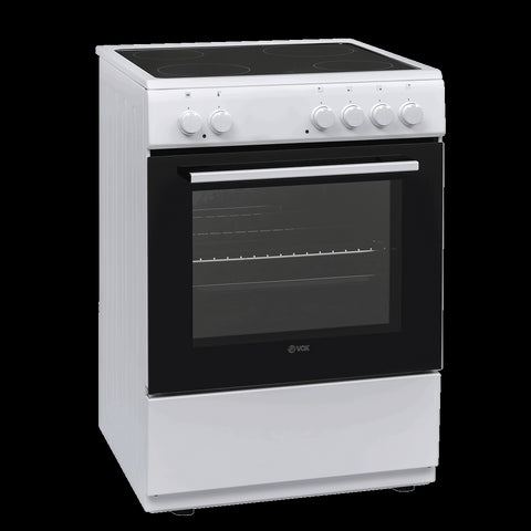 Fogão Elétrico VOX CHT6000WBF | 72L, Classe A, 4 Discos