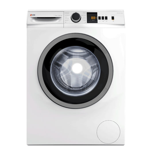 Máquina de Lavar Roupa Vox WM1285LT14QD | 8kg, 1200 RPM, Classe D