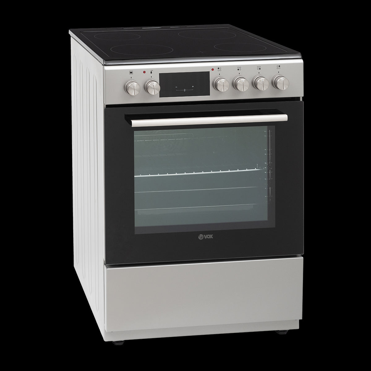 Fogão Elétrico VOX CHT6155SQ | Vitrocerâmico, Forno Elétrico, 69L