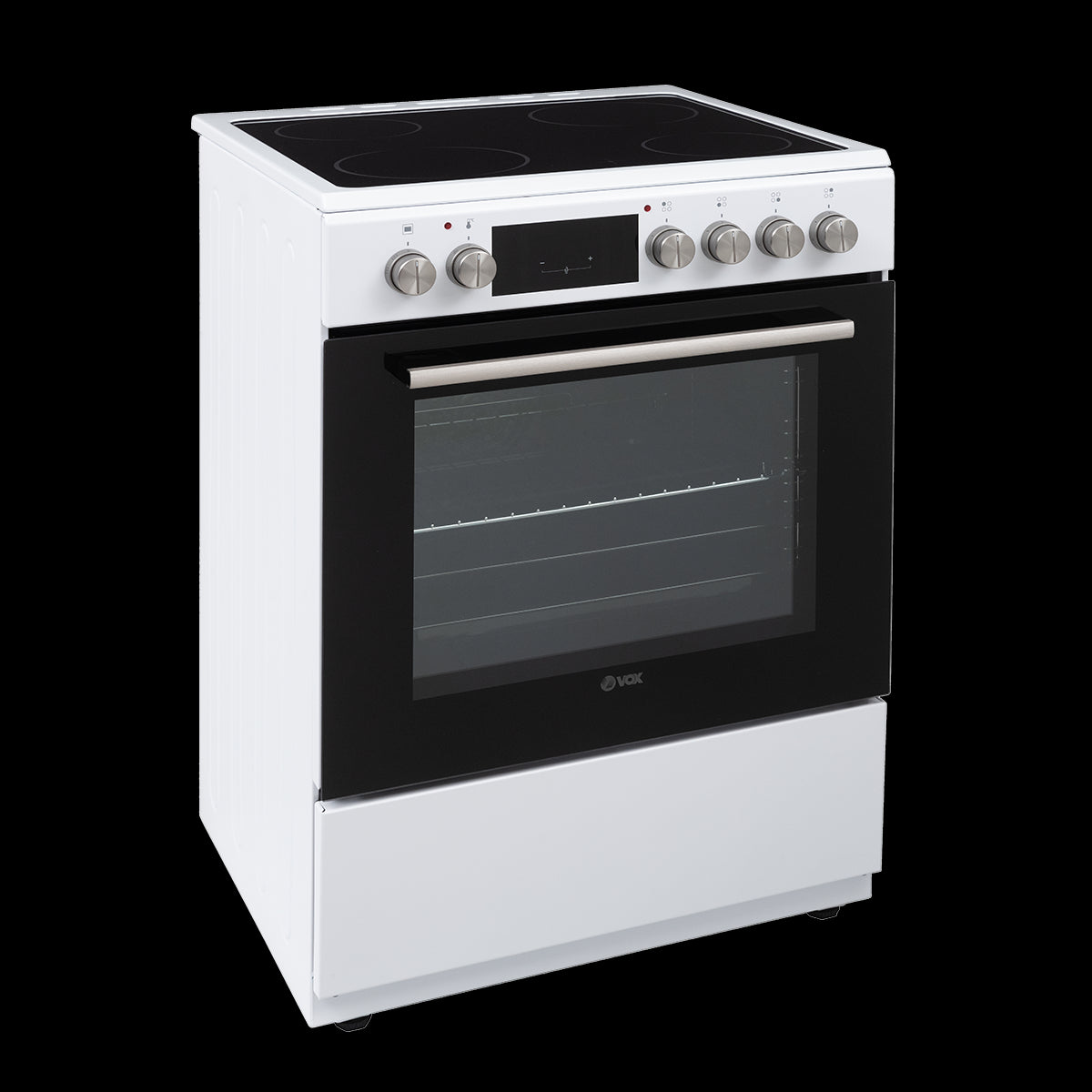 Fogão Elétrico VOX CHT6155WQ | Vitrocerâmico, Forno Elétrico, 69L
