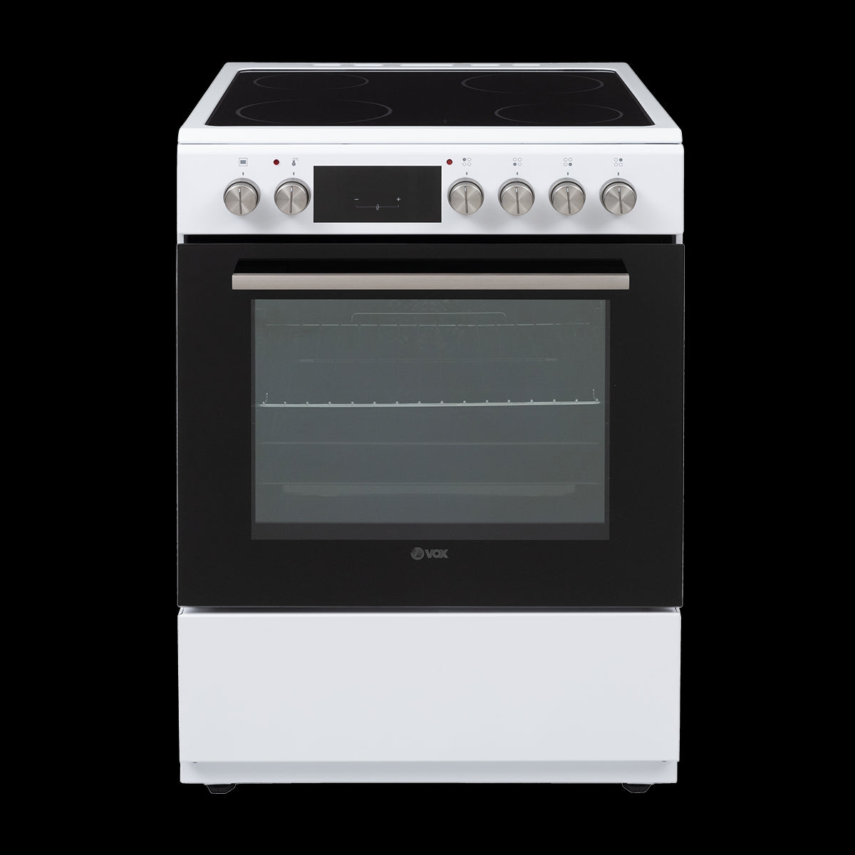 Fogão Elétrico VOX CHT6155WQ | Vitrocerâmico, Forno Elétrico, 69L