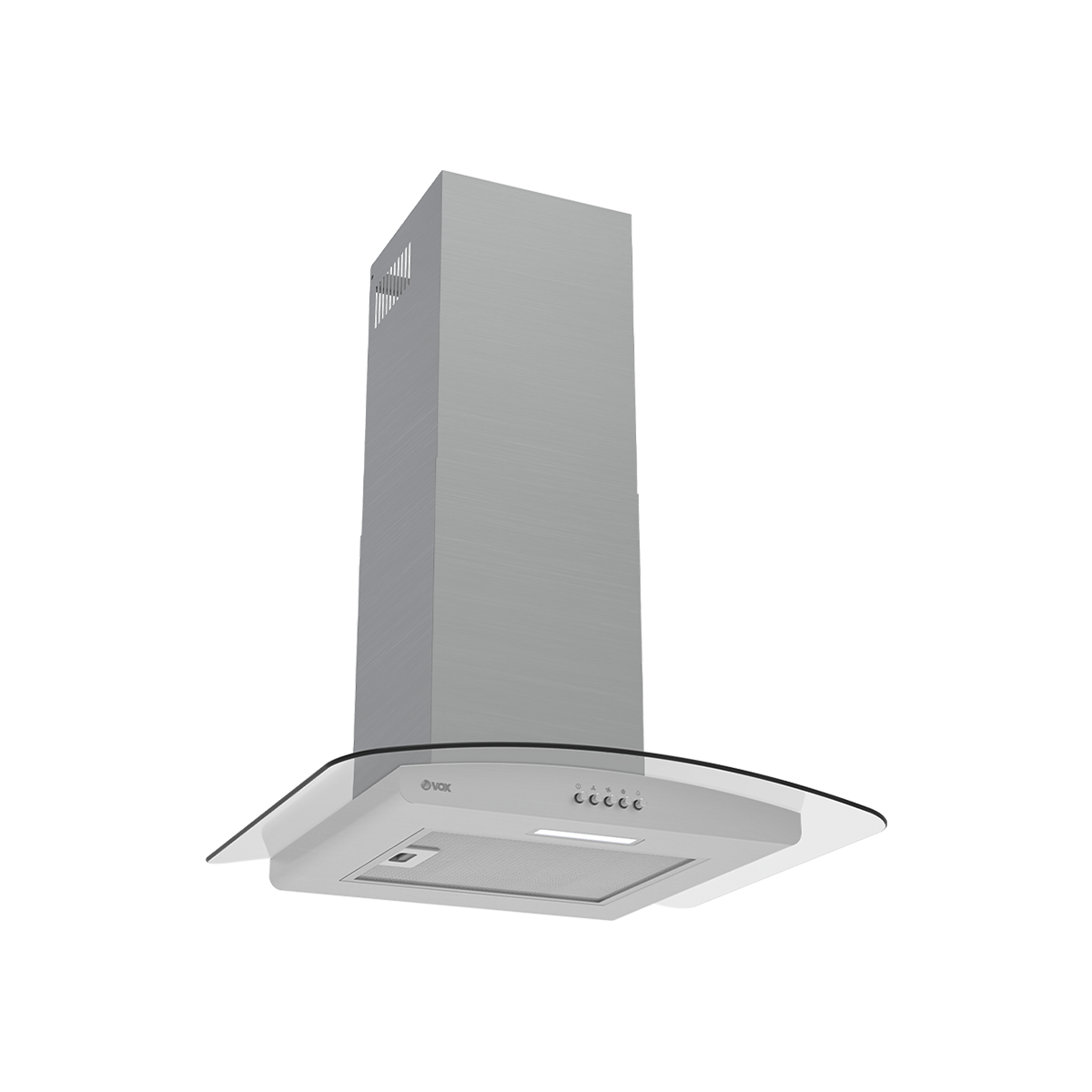 Exaustor Vox CGL6V17IX | 336 m³/h, 3 velocidades, Inox