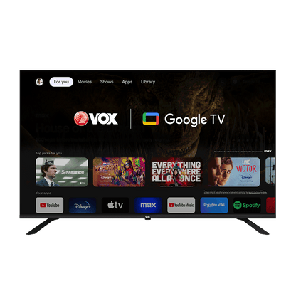 TV Vox 50GOU080B | 50", LED, 4K, Google TV