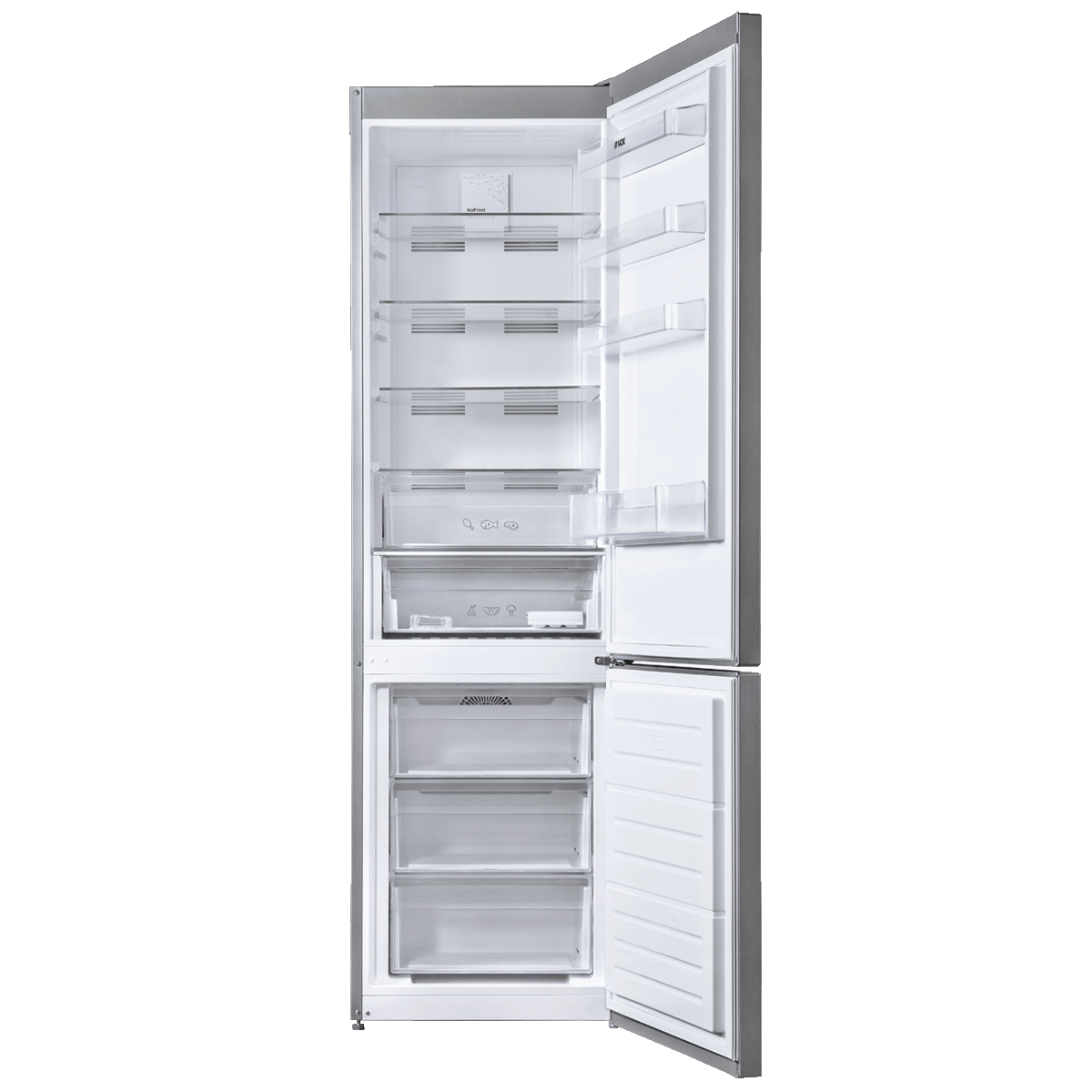 Frigorífico Combinado Vox NF3830IXE | 360L, Classe E, No Frost