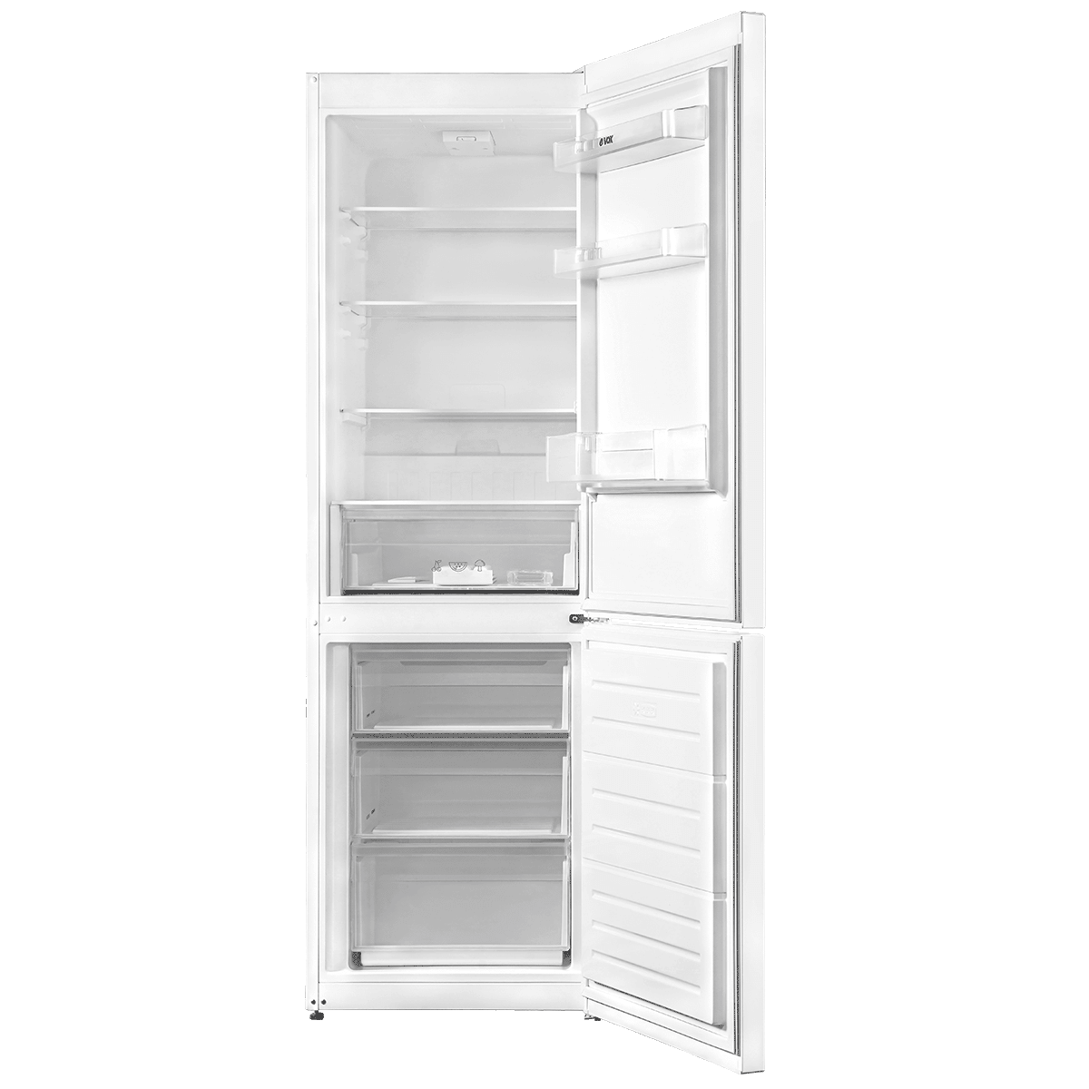 Frigorífico Combinado Vox KK3600E | 290L, Classe E, Frost Out
