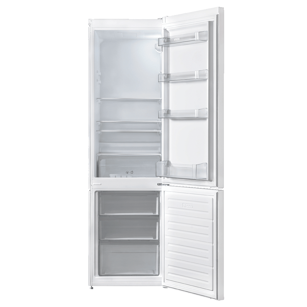 Frigorífico Combinado Vox KK3400E | 273L, Classe E, Frost Out