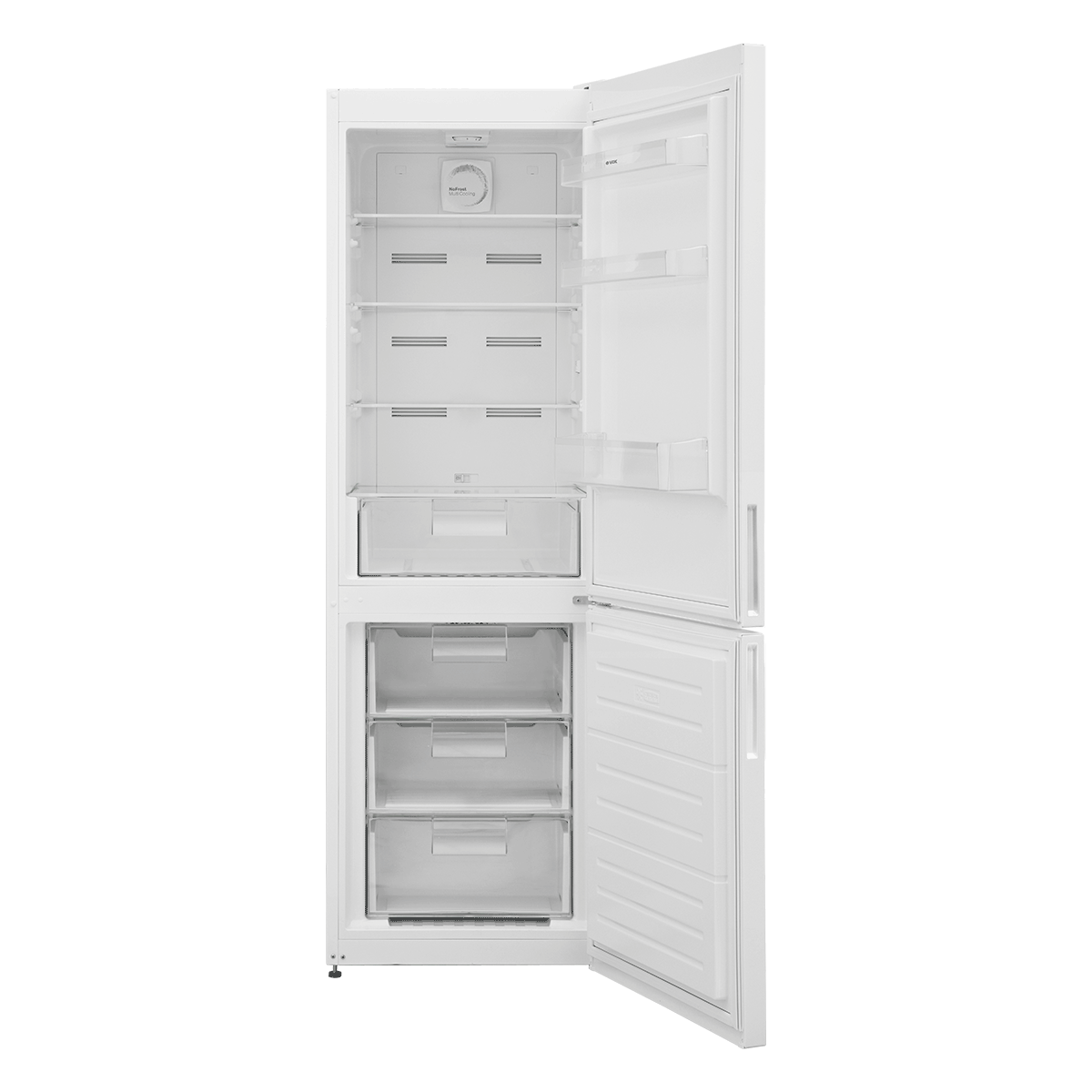 Frigorífico Combinado Vox NF3790E | 294L, No Frost, Classe E
