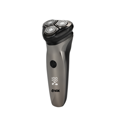 Máquina de Barbear VOX RS338B | Lâminas aço inox, 60 min, USB-C