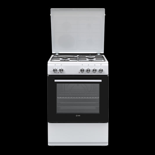 Fogão Misto VOX GHB6310W | 3 Queimadores, Forno Elétrico, 72L