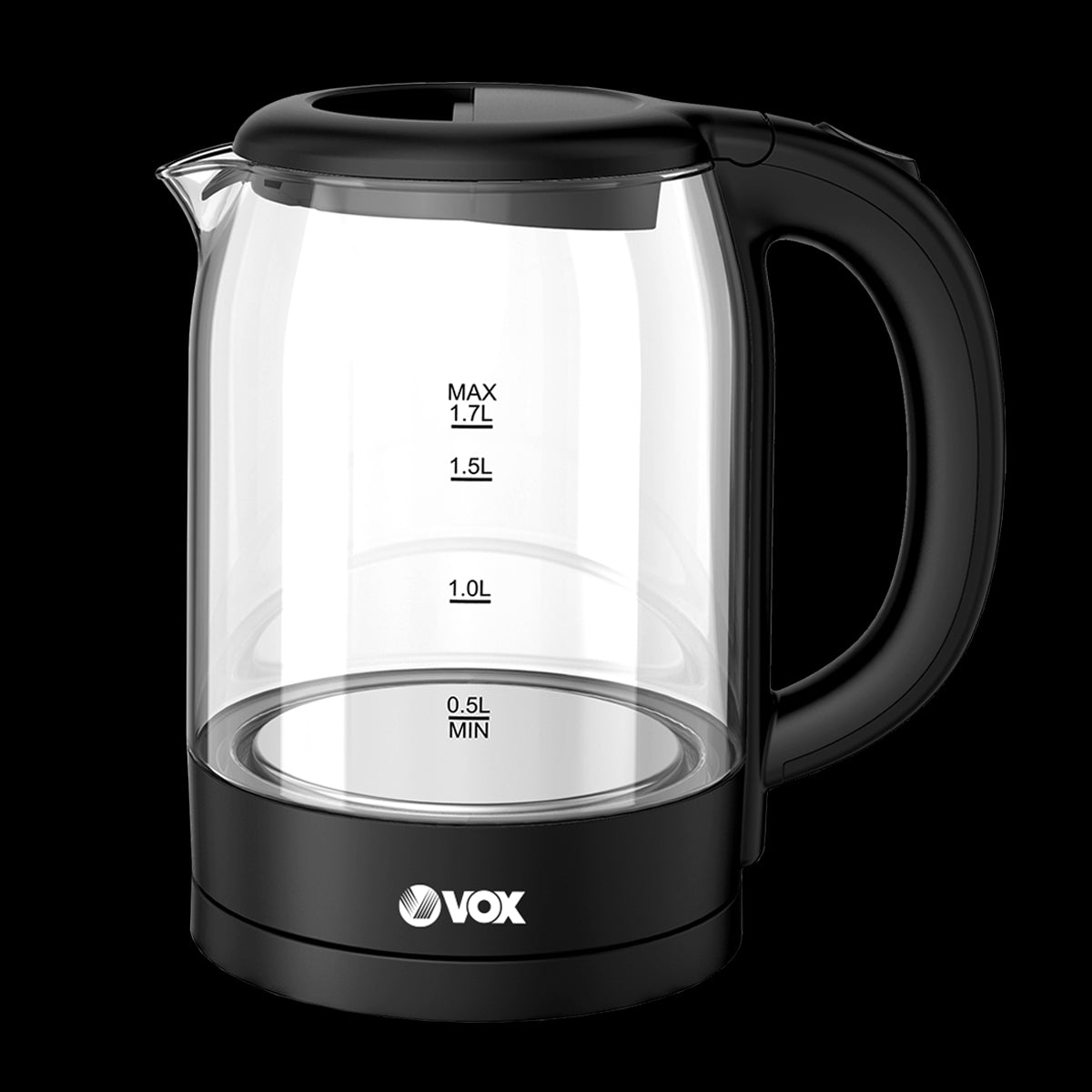 Jarro Elétrico Vox WK8045 | 1.7L, 2200W, Filtro