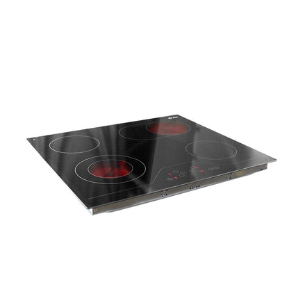 Placa de Vitrocerâmica Vox EBC411DB | 4 zonas, Controlo touch