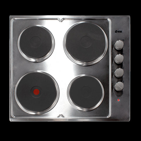 Placa Elétrica Vox EBX400EIX | 4 zonas, Inox, 2000W