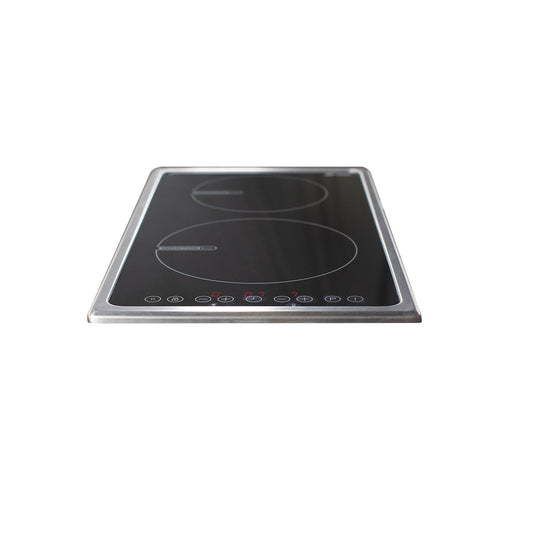 Placa de Vitrocerâmica VoxEBI 200DB | 2 zonas, Touch