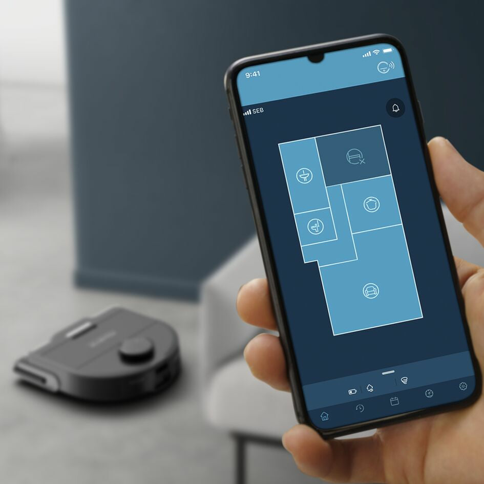 Aspirador Robot Rowenta RR9675WH | 120 min, 0.35L, Wi-Fi