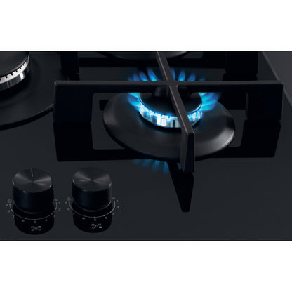 Placa a Gás Whirlpool GOWL728/NB | 5 zonas, 11300W, 73x51cm, Preto