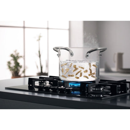 Placa a Gás Whirlpool GOWL728/NB | 5 zonas, 11300W, 73x51cm, Preto