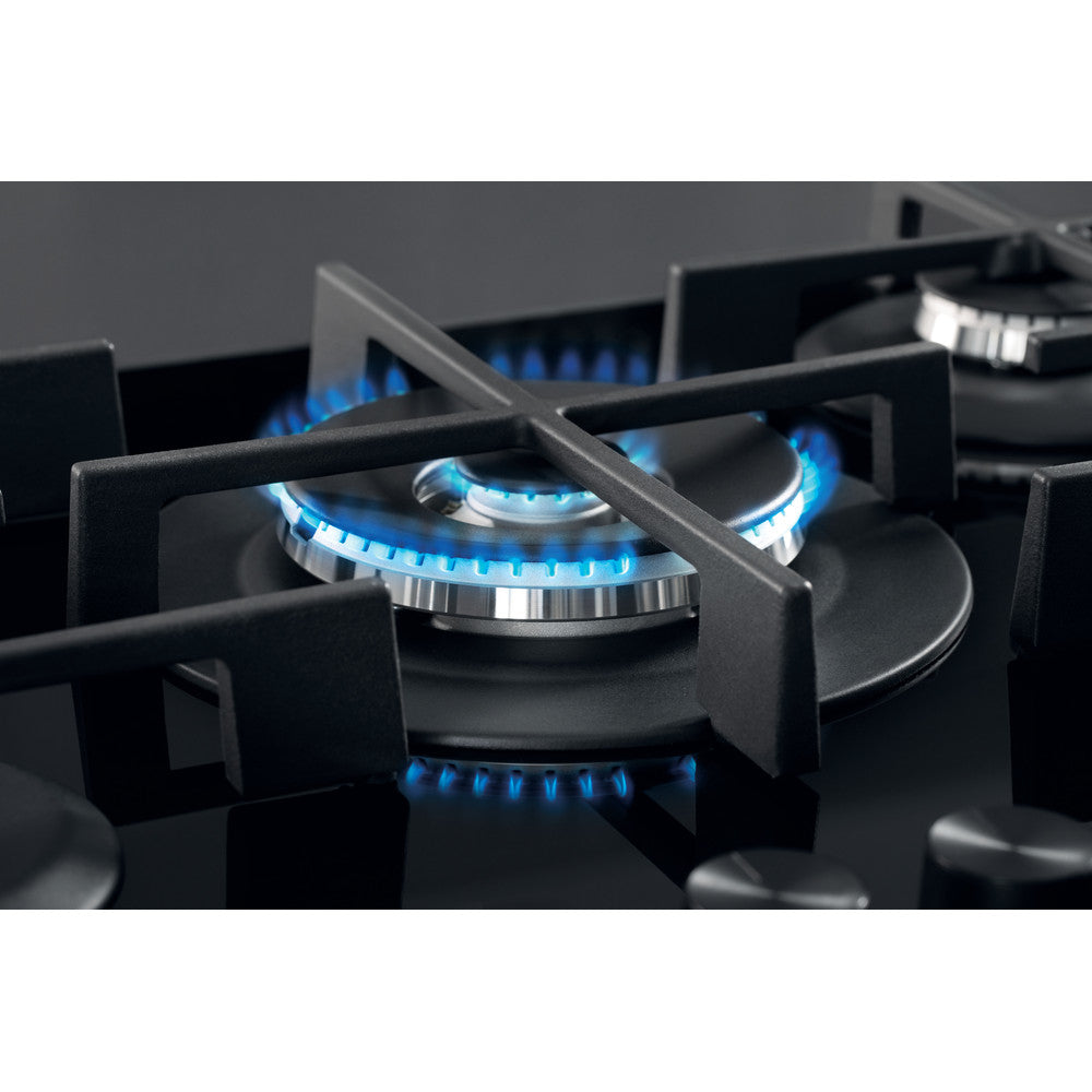 Placa a Gás Whirlpool GOWL728/NB | 5 zonas, 11300W, 73x51cm, Preto