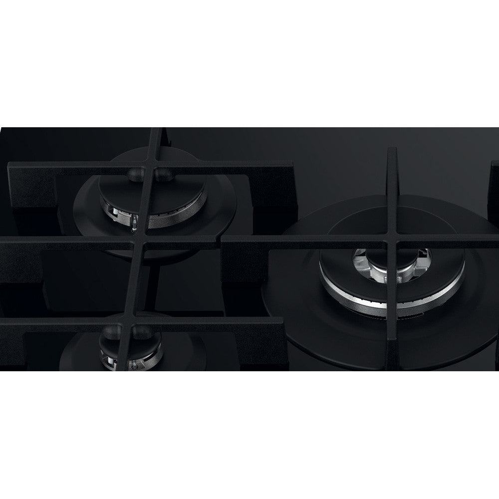 Placa a Gás Whirlpool GOWL728/NB | 5 zonas, 11300W, 73x51cm, Preto