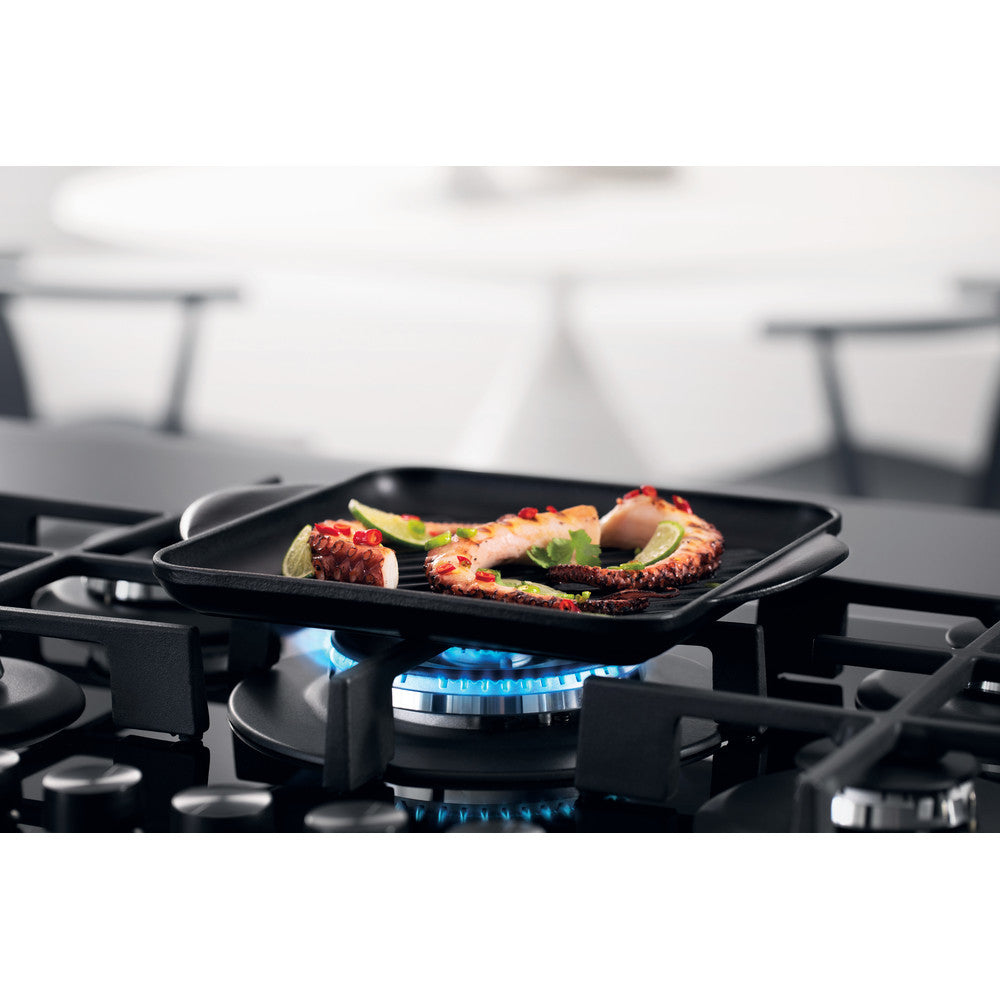 Placa a Gás Whirlpool GOWL728/NB | 5 zonas, 11300W, 73x51cm, Preto