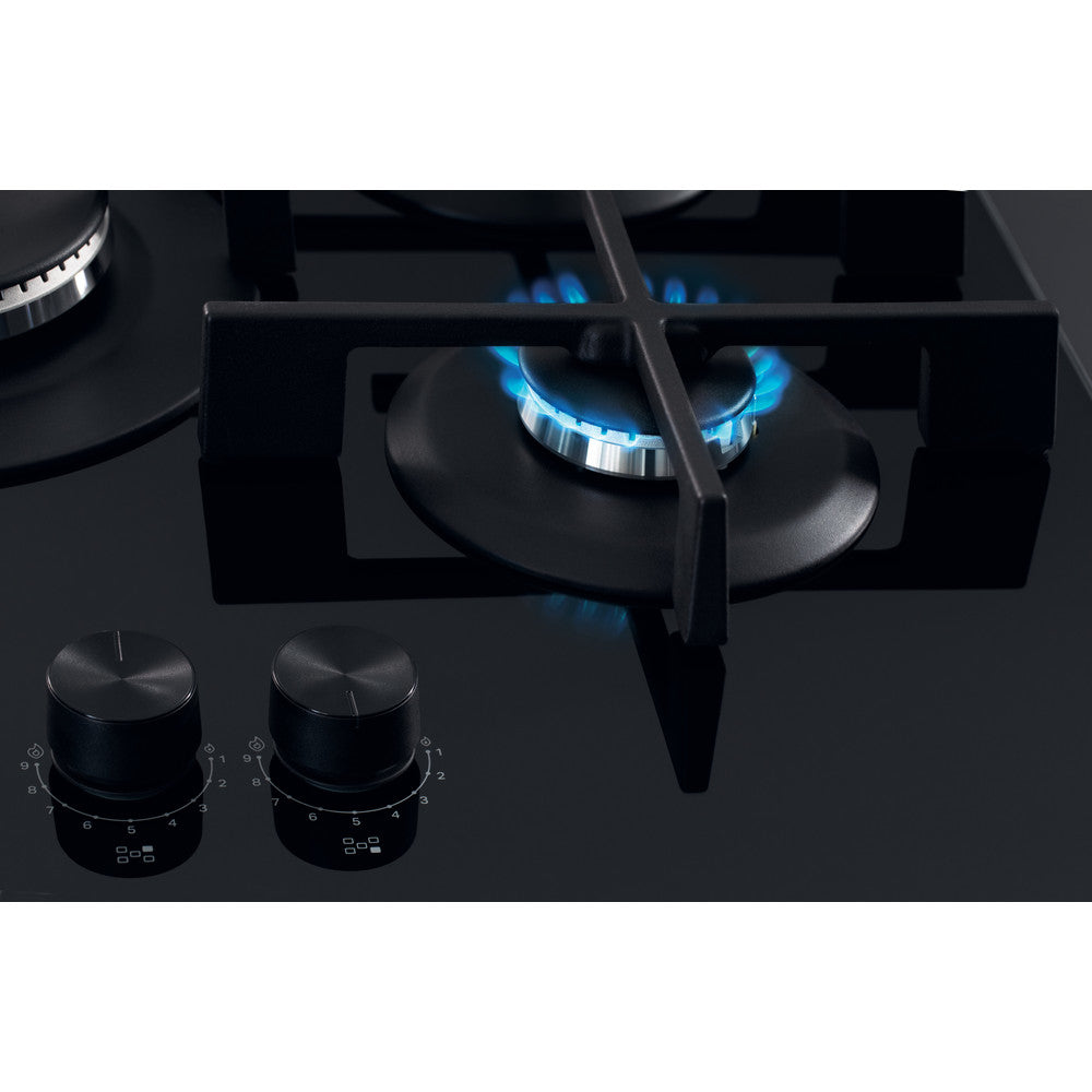 Placa a Gás Whirlpool GOWL728/NB | 5 zonas, 11300W, 73x51cm, Preto