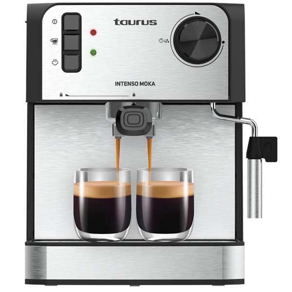 Máquina de Café Expresso Taurus Intenso Moka | 850W, 20 bar, 1.6L