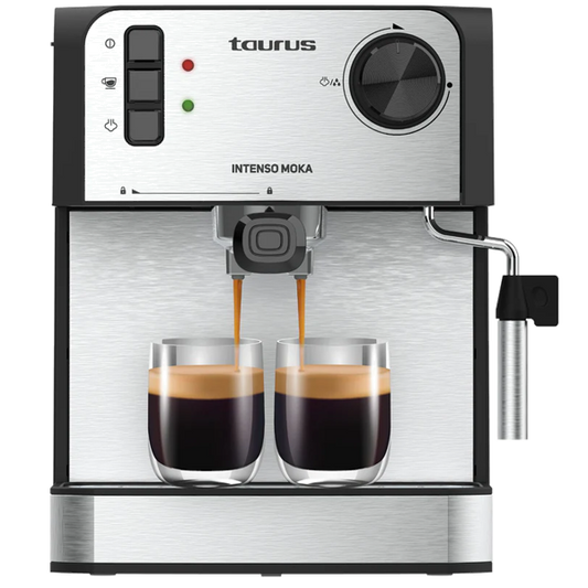 Máquina de Café Expresso Taurus Intenso Moka | 850W, 20 bar, 1.6L