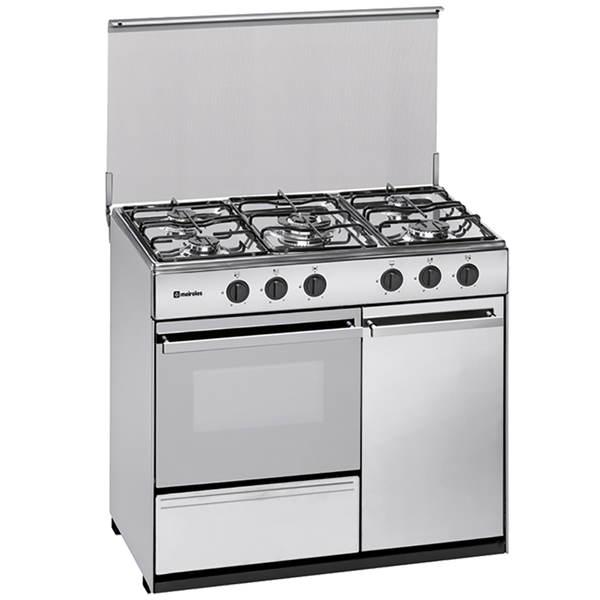 Fogão a Gás Meireles N 921 X Vs | 5 Queimadores, Forno Gás, 55L