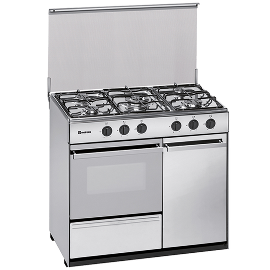 Fogão a Gás Meireles N 921 X Vs | 5 Queimadores, Forno Gás, 55L