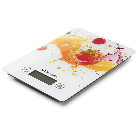 Balança de Cozinha Orbegozo PC 1023 | 5 kg, Plataforma Vidro, LCD