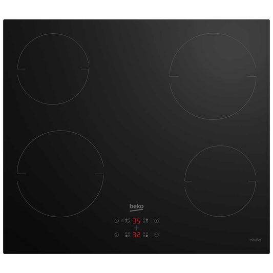 Placa Indução BEKO HII64401MT | 60cm, 4 zonas, Touch Control