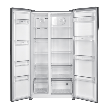 Frigorífico Side By Side BEKO GNO5323XPN | 532L, Classe D