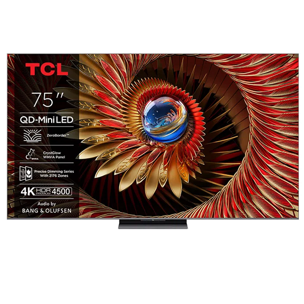TV TCL 75C8K | 75", Mini LED, 4K, Google TV