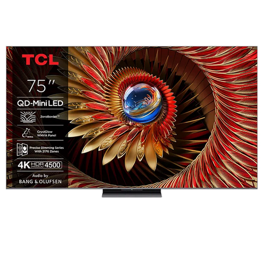TV TCL 75C8K | 75", Mini LED, 4K, Google TV